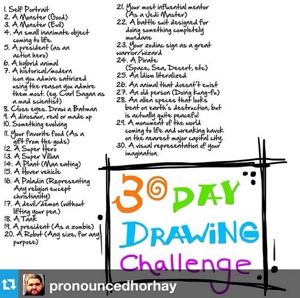 ANNAZING - 30 Day Drawing Challenge